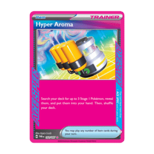 hyper aroma allows you to search your deck for 3 stage 1 evolution pokemon