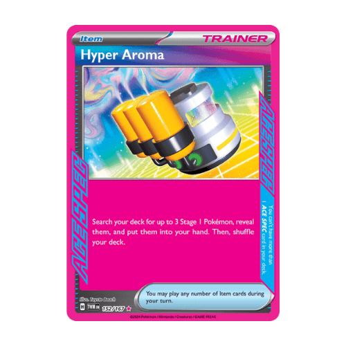 hyper aroma allows you to search your deck for 3 stage 1 evolution pokemon