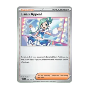 lisia's appeal active pokemon gust card
