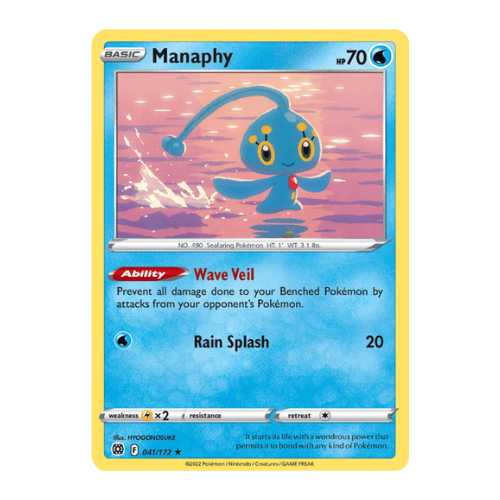 manaphy bench protection ability