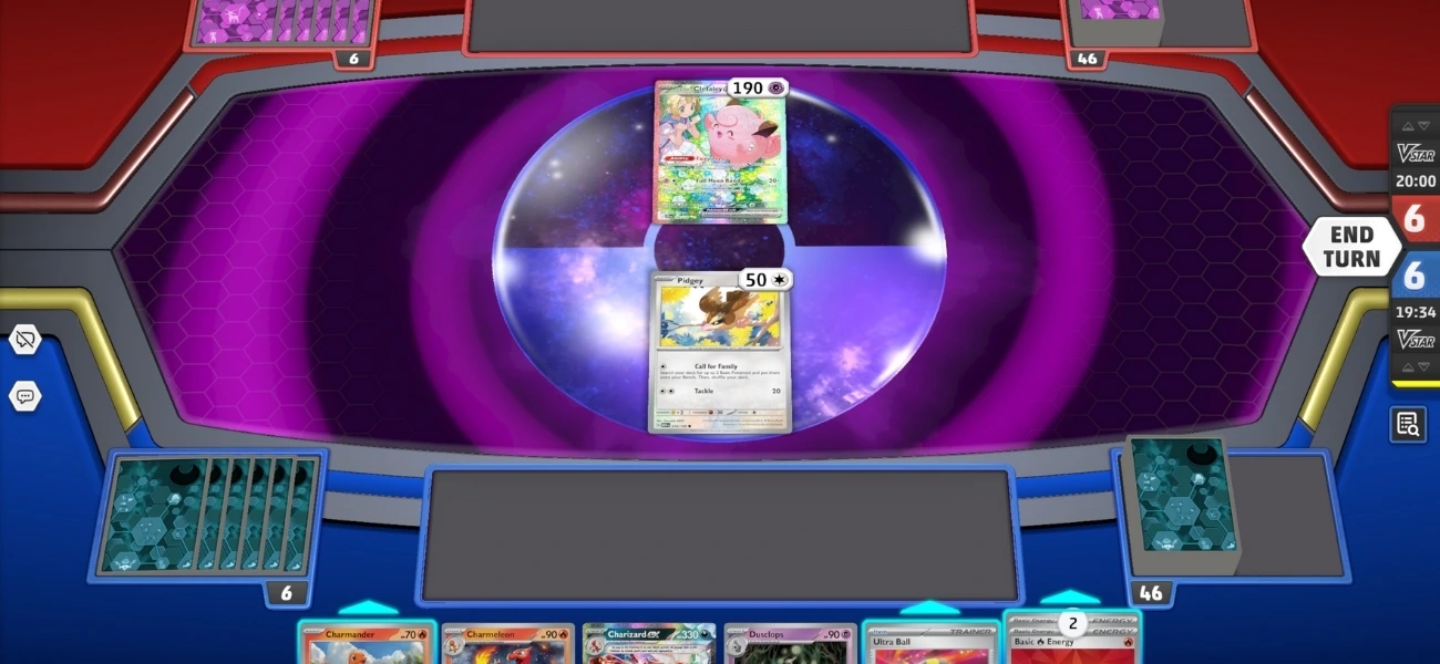 active spot in pokemon cards