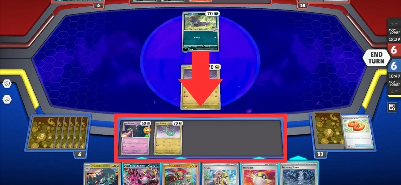 pokemon-card-bench the bench in pokemon cards