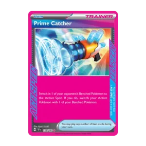 prime catcher active pokemon gust card