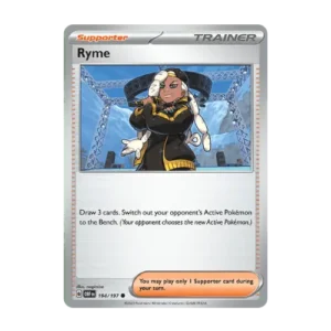Ryme active pokemon gust card