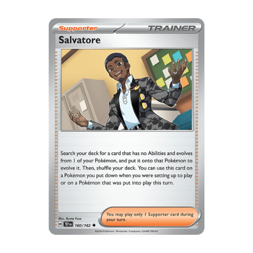 salvatore a pokemon to evolve on the same turn it was played