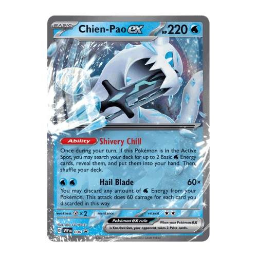 chien pao ex shivery chill