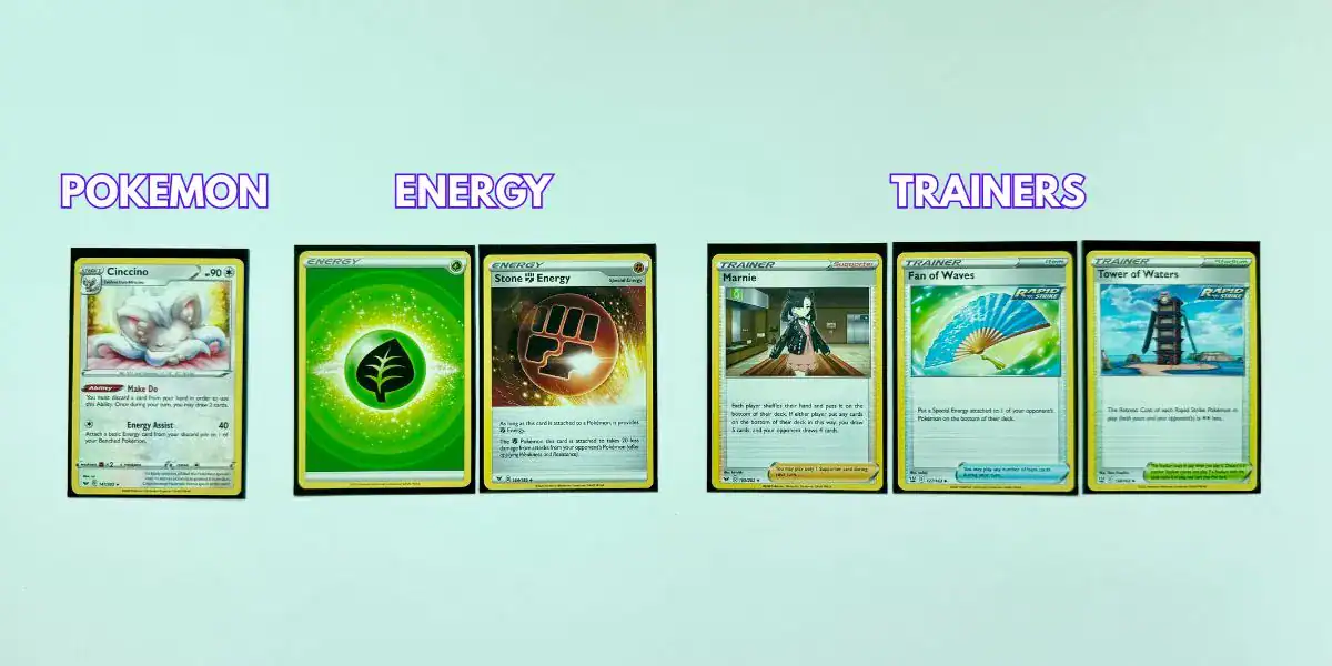 pokemon-card-types the different types of pokemon cards