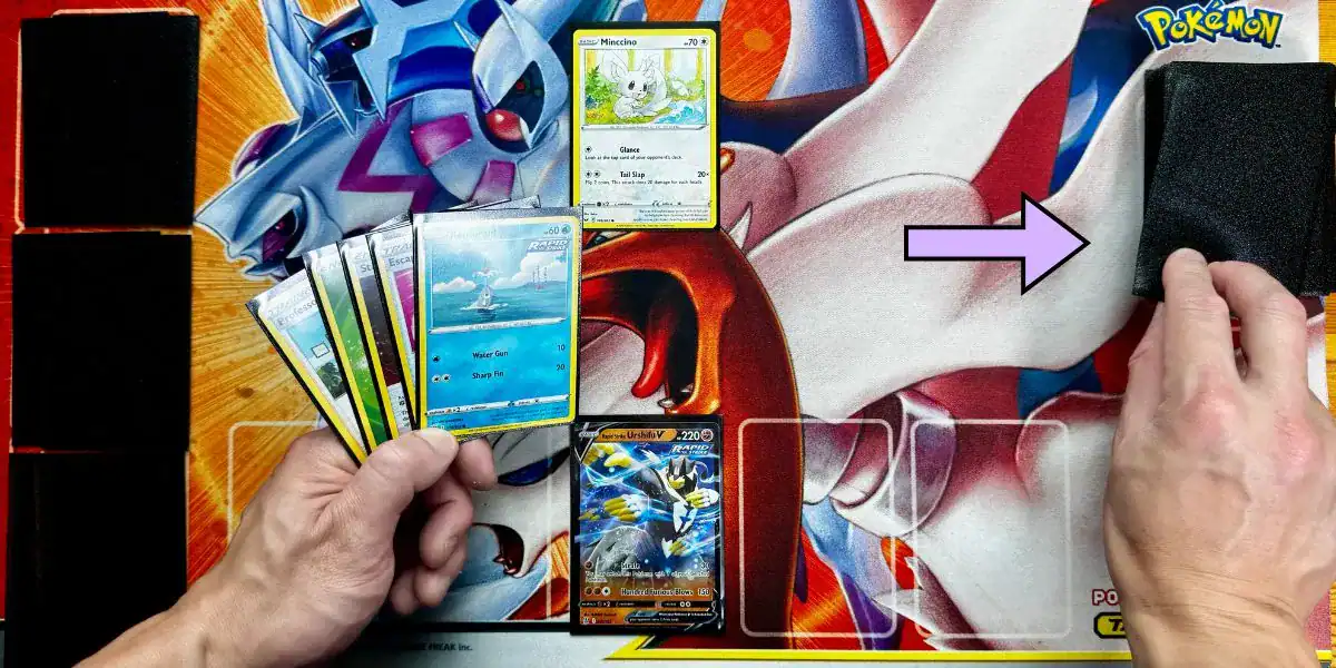 step-7-draw-a-card the seventh step in playing pokemon cards is drawing a card