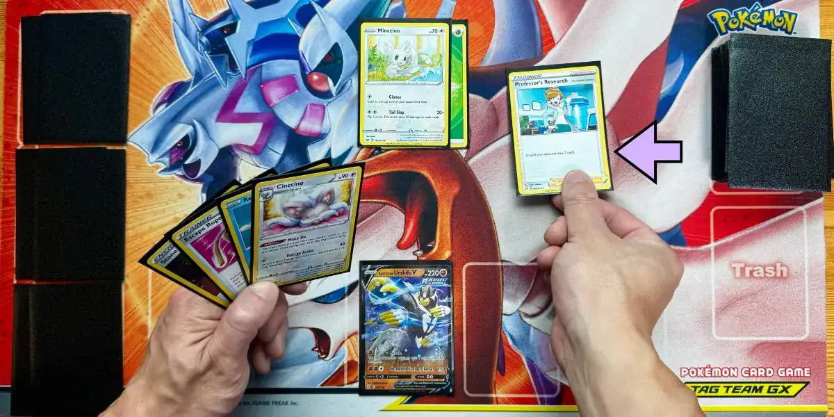 step-9-play-trainer-cards the ningth step in playing pokemon cards is playing trainers
