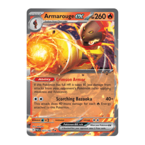 armarouge ex fire type pokemon example
