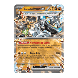 cornerstone mask ogerpon ex fighting type pokemon example