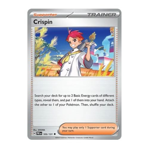 Crispin is a trainer and a flexible energy acceleration for multi-type decks