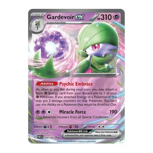 Gardevoir ex is a staple energy acceleration card for psychic decks in the current meta