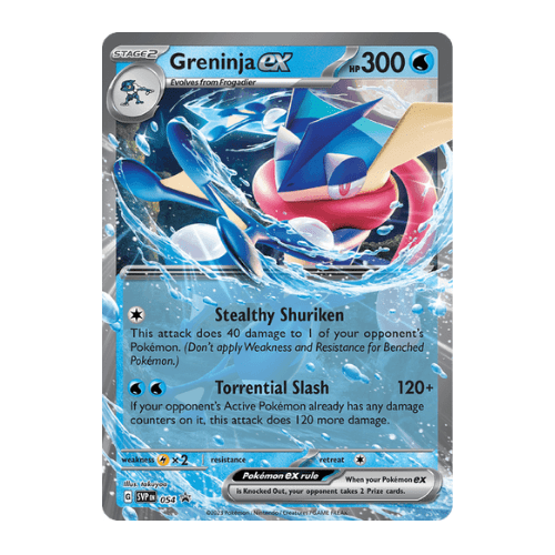 greninja ex water type pokemon example