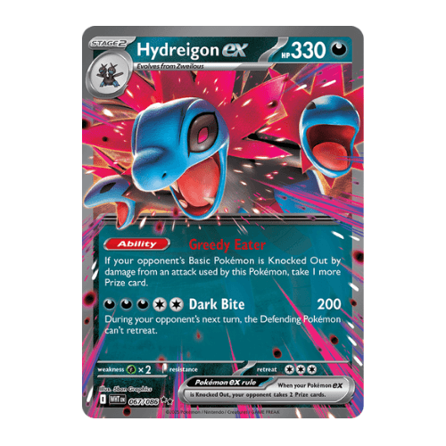 hydreigon ex darkness type pokemon example