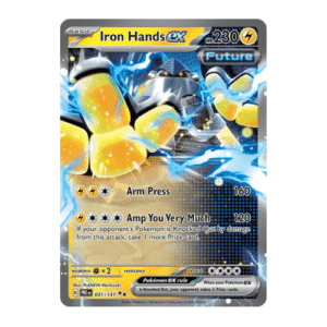 iron hands ex lightning type pokemon example