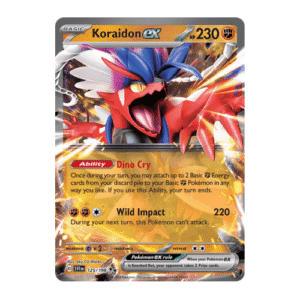koraidon ex fighting type pokemon example