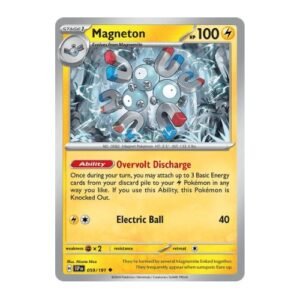 magneton attaches 3 basic energy from the discard pile to lightning pokemon