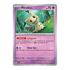 mimikyu psychic type pokemon example