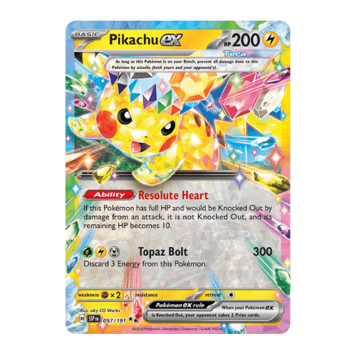pikachu ex lightning type pokemon example