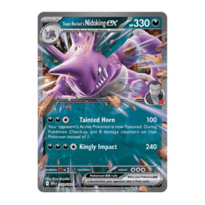 rockets nidoking ex darkness type pokemon example