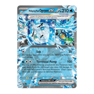 wellspring mask ogerpon ex water type pokemon example