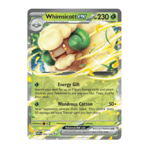 whimsicott ex grass type pokemon example