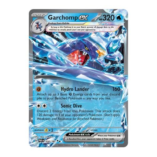 garchomp ex is one of the best water-fighting dual-type pokemon for bench attacking.