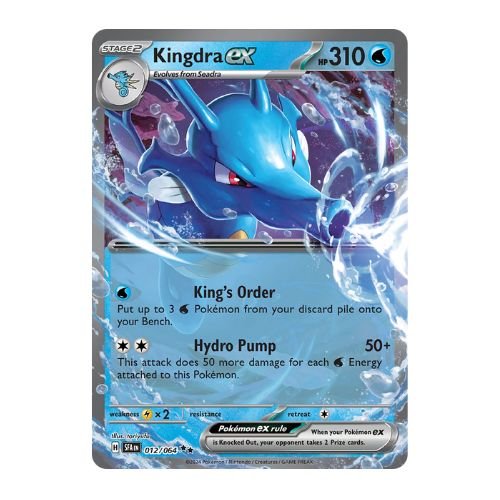 Kingrdra ex can hit huge numbers with enough water energy