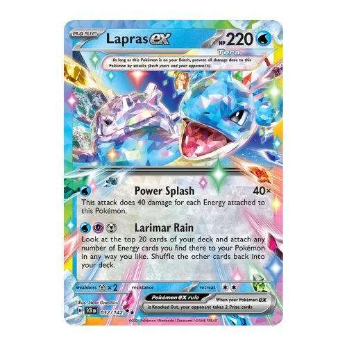 use lapras ex to accelerate energy onto your field