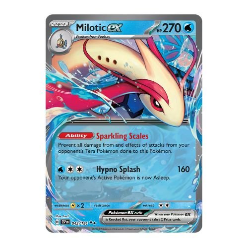 milotic ex is a powerful water-type wall against tera pokemon