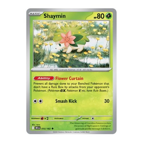 shaymin protects your bench from damage
