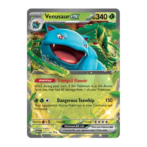 venusaur ex has tanky hp and healing
