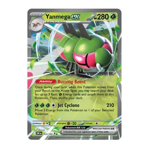 use yanmega ex as a tech card against fire decks