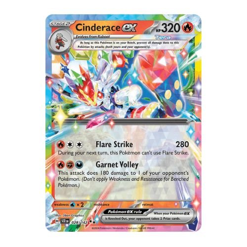 Cinderace ex is one of the best fire-type attackers in the current format