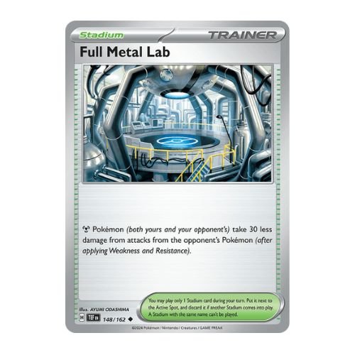 Full metal lab is the best metal-type stadium card