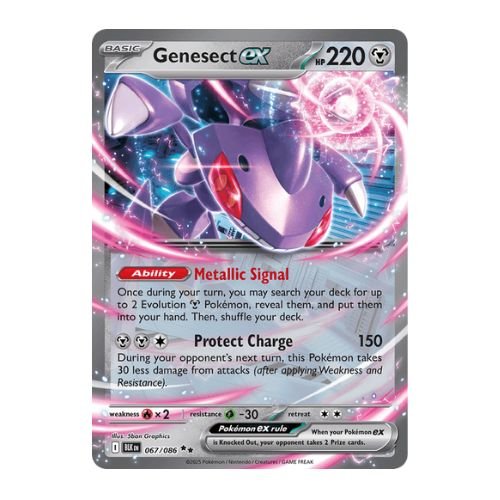 Use genesect ex to support metal decks with evolution search