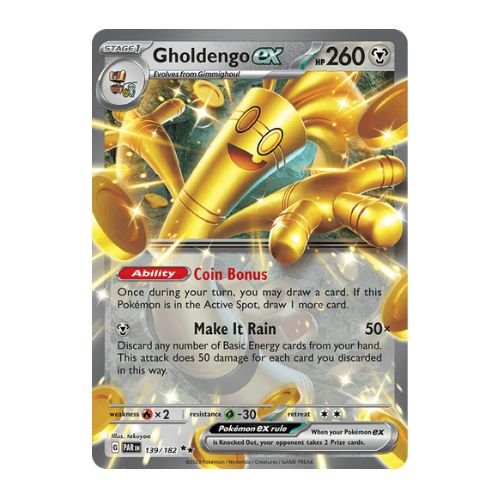 Gholdengo ex is the strongest metal-type in the current pokemon tcg standard format