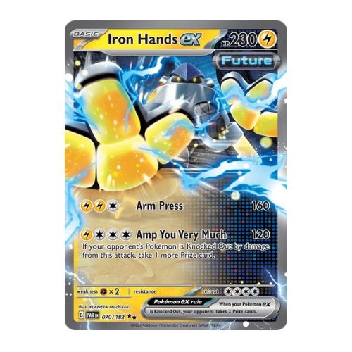 iron hands ex is still one of the strongest lightning-type pokemon cards in the format