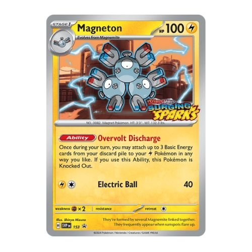 use magneton to accelerate energy onto your lightning pokemon
