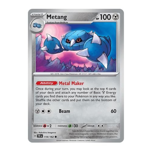 Metang is a great metal-type energy accelerator