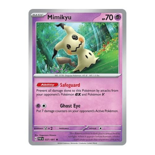 mimikyu is one of the best walls against ex pokemon in the meta