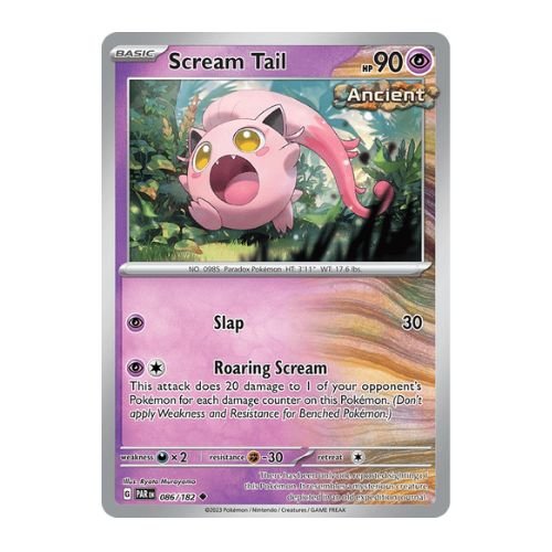 scream tail is one of the strongest single-prize psychic-type attackers
