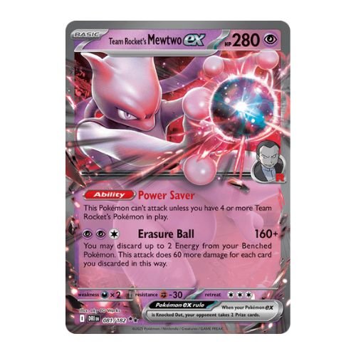team rocket's mewtwo ex is one of the strongest psychic-type attackers in the current format