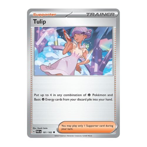 Use tulip to recycle psychic-type cards from discard to hand